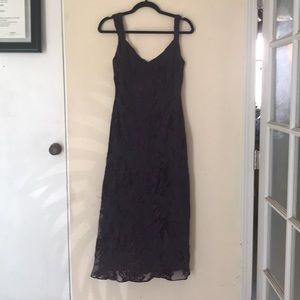 Formal purple dress